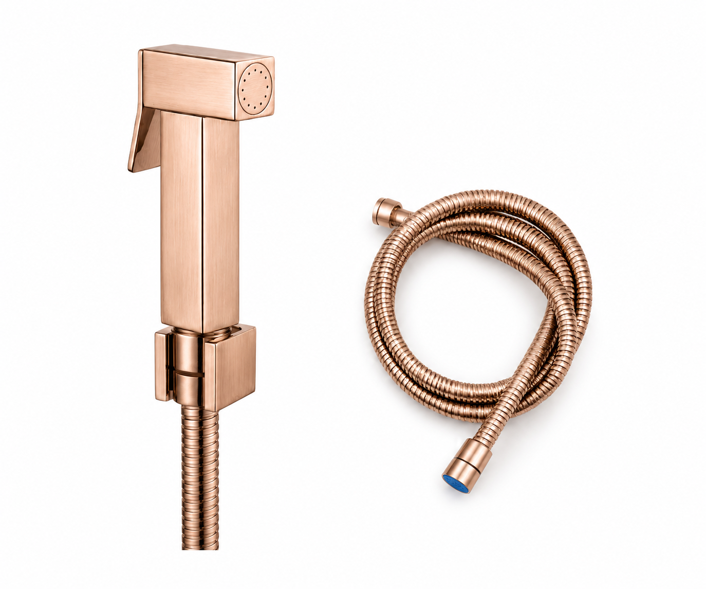 OMSA YH6604 toilet shower Brushed Rose Gold PVD satin — article YH6604, handheld spray Pakistan, Sardars