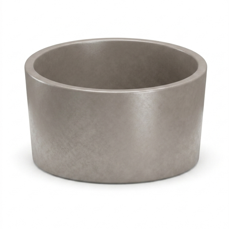 Scarabeo Bucket countertop washbasin Matt Sand — circular lay-on basin Pakistan, Sardar & Co