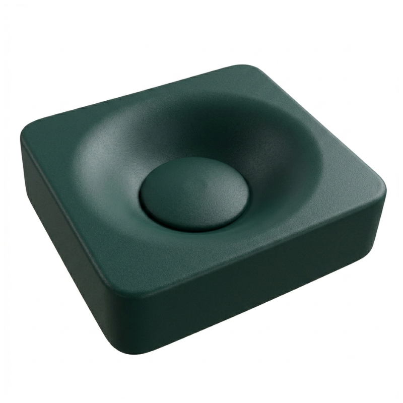 Scarabeo Fuji 50 over counter wash basin Matt Musk 500mm — warm matte Pakistan, Sardar & Co