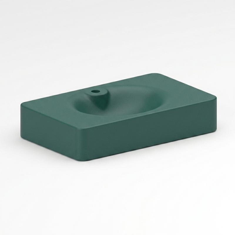 Scarabeo Fuji 70 wall mounted lay-on basin Matt Musk 710mm — warm matte Pakistan, Sardar & Co