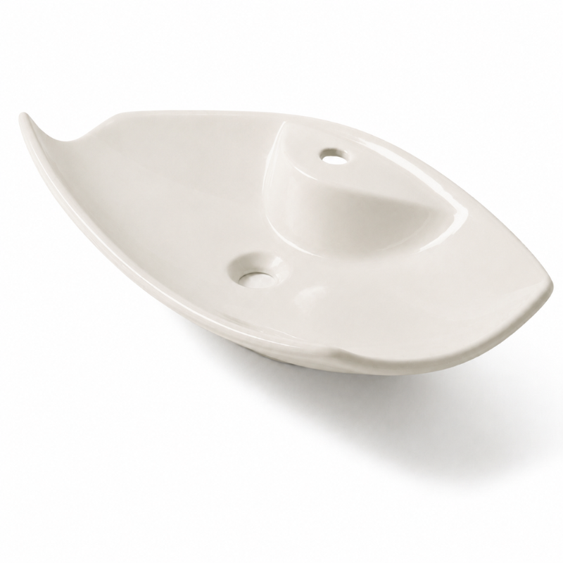 Scarabeo Kong 70R luxury wash basin Pearl 720mm — iridescent off-white Pakistan, Sardar & Co