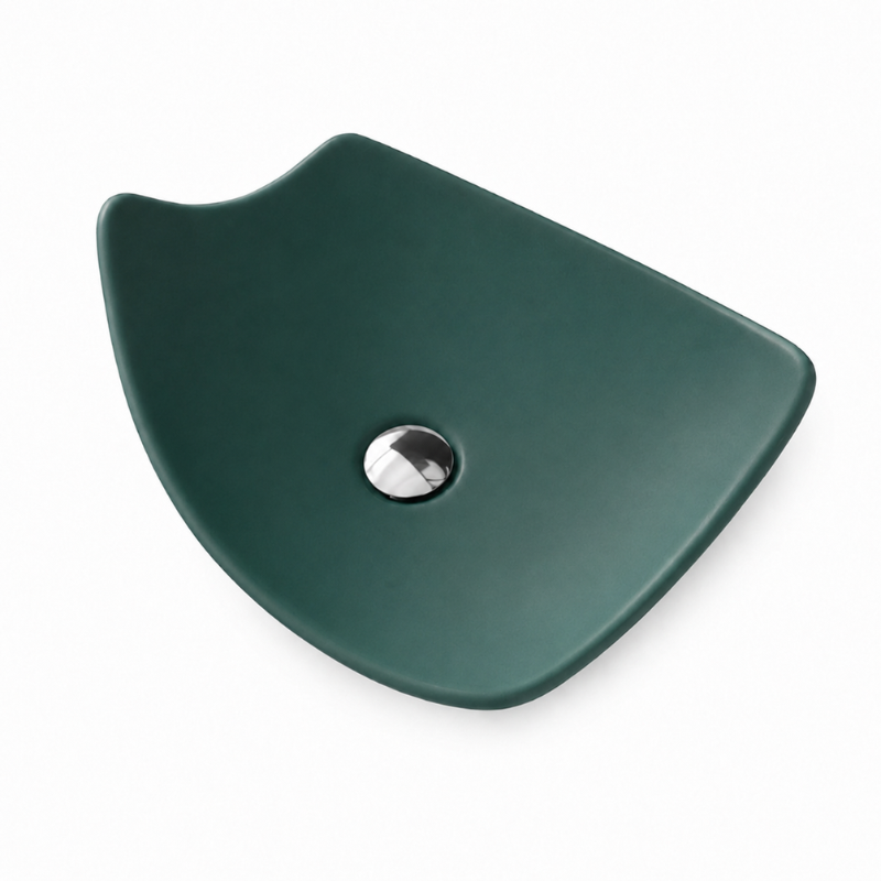 Scarabeo Kong modern washbasin Matt Musk — warm matte Pakistan, Sardar & Co
