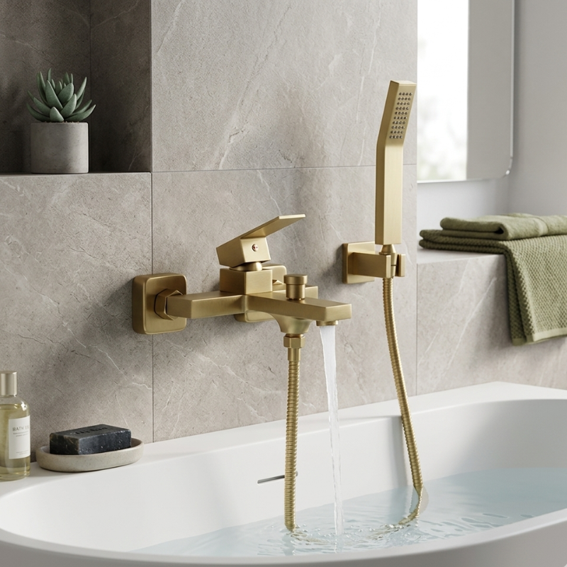 Valvex ARS bathtub faucet installed on tub, Sardar & Co Rawalpindi