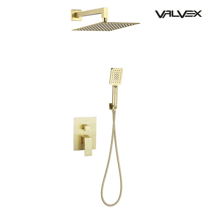 Valvex ARS concealed shower set in Brushed Gold, Sardar & Co Pakistan