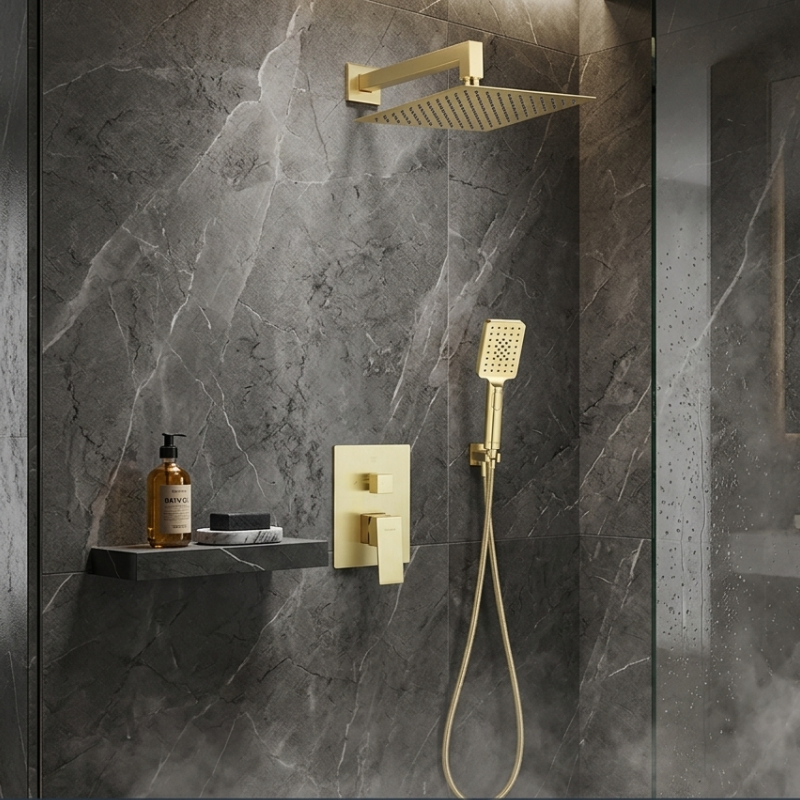 Valvex ARS concealed shower set installed in bathroom, Sardar & Co Rawalpindi
