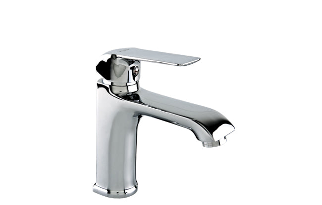Valvex Aurora basin mixer with pop-up drain in Chrome, Sardar & Co Pakistan