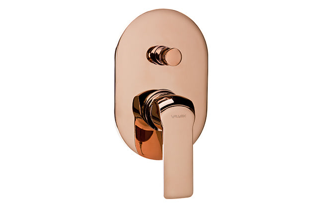 Valvex Aurora concealed bath and shower mixer in Rose Gold, Sardar & Co Pakistan