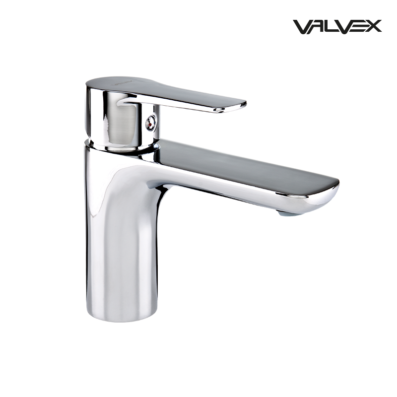 Valvex DALI basin mixer in Chrome with pop-up drain, Sardar & Co Pakistan