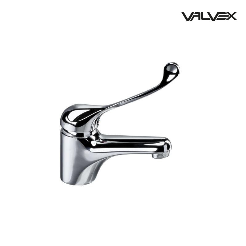 Valvex freestanding washbasin tap in Chrome with short swivel spout, Sardar & Co Pakistan