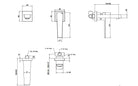 Stelth wall-type basin mixer in Pakistan