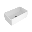 Bocchi Lavello Fireclay kitchen sink Gloss White 255mm — narrow prep bar sink Pakistan, Sardar & Co