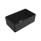 Bocchi Lavello Fireclay kitchen sink Matte Black 255mm — premium dark kitchen sink Pakistan, Sardar & Co
