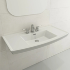 Bocchi Lavita console washbasin installed in premium bathroom Pakistan — 1005mm four finishes, Sardar & Co Rawalpindi
