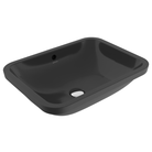 Bocchi Scala Arch undermount basin Black Glossy 550mm — dark undercounter basin Pakistan, Sardar & Co