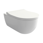 Bocchi V-Tondo wall mounted toilet Gloss White rimless concealed bidet — Pakistan, Sardar & Co