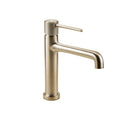 Designer Basin Mixer Tap Pakistan OMSA Muse FL8270 PVD Champagne Gold finish — OMSA Rubinetterie Sardar & Co