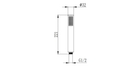 Modern Eurodocia Chrome Hand Shower 1064 Pakistan