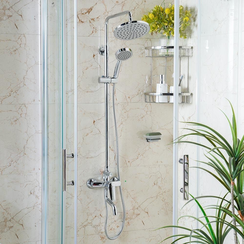 Eurodocia CUBA Round Shower Column with Handshower Pakistan