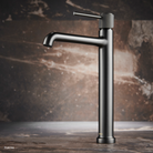 Gunmetal Basin Mixer Tap FL8270A installed view – Sardars Pakistan