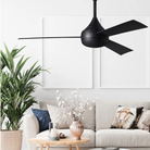 Mattews Donaire luxury ceiling fan with LED light installed in premium interior Pakistan — Punkh Studio, Sardar & Co