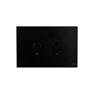 OLI BLINK stainless flush plate Black — pneumatic concealed cistern plate Pakistan, Sardars