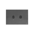 OLI BLINK stainless flush plate Brushed Gunmetal — premium flush plate Pakistan, Sardar & Co