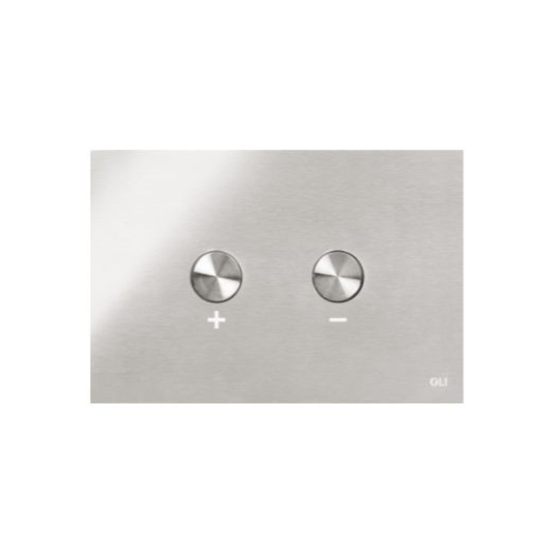 OLI BLINK stainless flush plate Polished Chrome — universal stainless Pakistan, Sardar & Co