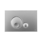 OLI Globe ABS flush plate Matte Chrome — non-directional matte silver flush plate Pakistan, Sardar & Co Rawalpindi