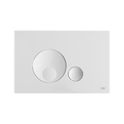 OLI Globe ABS flush plate White — bacteria inhibiting in-material treatment Pakistan, Sardar & Co