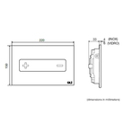 OLI Oceania glass steel flush plate technical configurations — Pakistan, Sardar & Co Rawalpindi