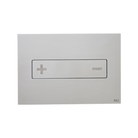OLI Oceania glass steel flush plate Brushed Stainless — commercial flush plate Pakistan, Sardar & Co