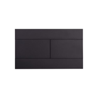 OLI SLIM slim flush plate Black — public space rated stainless flush plate Pakistan, Sardars