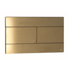 OLI SLIM slim flush plate Brushed Gold — satin gold stainless Pakistan, Sardar & Co