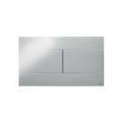 OLI SLIM slim flush plate Polished Chrome — mirror stainless flush plate Pakistan, Sardar & Co