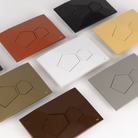 OLI VORONOI sculptural flush plate 8 nature colours — Bio-ABS Pakistan, Sardar & Co Rawalpindi