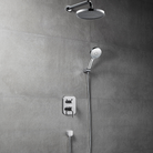 OMSA concealed thermostatic shower system installed in luxury bathroom Pakistan — Sardar & Co Rawalpindi