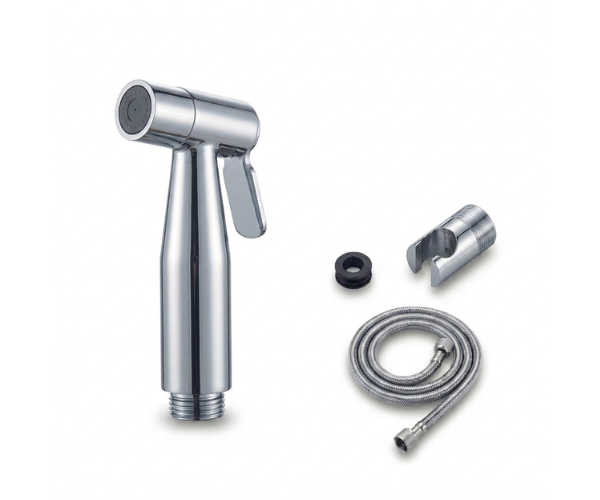 OMSA F3212 muslim shower Chrome PVD — premium shattaf set Pakistan, Sardar & Co