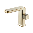 OMSA FL8170A basin tap Champagne Gold PVD finish — article FL8170A, deck-mounted, Sardars Pakistan
