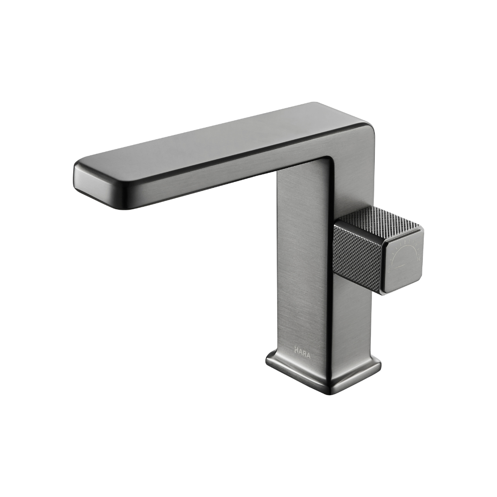 OMSA FL8170A basin tap Gunmetal PVD — deck-mounted single-hole single-lever, Sardar & Co Pakistan