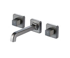 OMSA FL8240C concealed wall-mounted basin faucet Gunmetal PVD finish — article FL8240C, exclusively at Sardars Pakistan