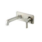 OMSA FL8350 luxury concealed faucet Brushed Champagne Gold PVD satin — wall-mounted basin tap, Sardar & Co Pakistan
