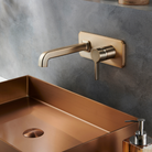 OMSA FL8350 luxury concealed faucet installed in premium bathroom Pakistan — wall-mounted basin tap, Sardar & Co Rawalpindi
