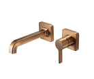 OMSA FL8350D concealed basin mixer Brushed Rose Gold — in-wall washbasin faucet, article FL8350D, Sardars Pakistan 