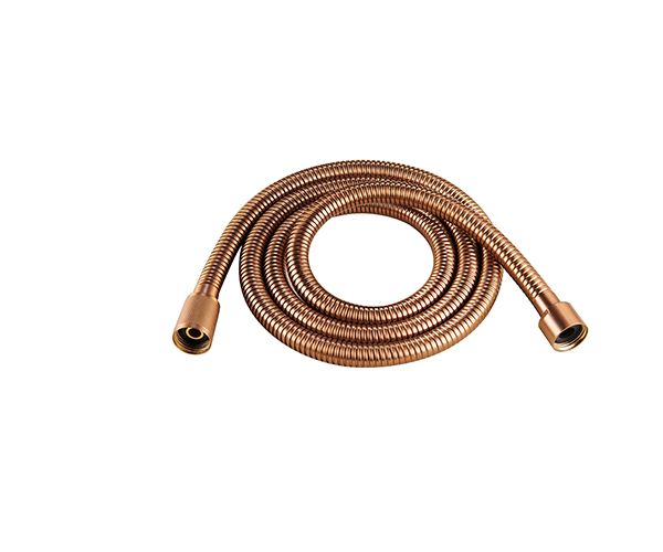 OMSA HR69 shower hose Brushed Rose Gold PVD satin — article HR69, handshower hose Pakistan, Sardars