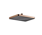 OMSA HRP381 rain shower head Brushed Rose Gold PVD satin — article HRP381, premium overhead shower, Sardars Pakistan