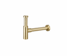 OMSA P8705B washbasin trap Brushed Champagne Gold PVD satin — basin waste trap Pakistan, Sardar & Co
