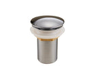 OMSA P8707 basin drain Chrome PVD — waste without overflow Pakistan, Sardar & Co