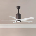 Ceiling fan with LED light in Pakistan – energy-efficient DC motor PATRICIA-5 by Matthews