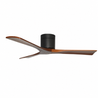 Punkh PS-05 Black + Walnut ceiling fan detail — 60 inch solid wood blades Pakistan, Sardar & Co Rawalpindi