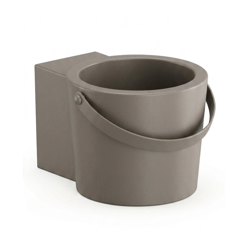 Scarabeo Bucket R designer wash basin Matt Sand — sandy matte Pakistan, Sardar & Co